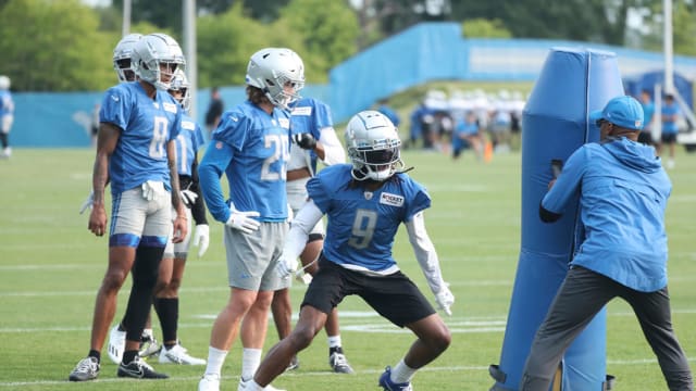 Detroit Lions wide receiver Jameson Williams